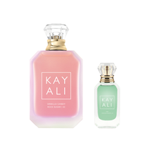 Kit Kayali Vanilla Candy Rock Sugar 42  e Yum Pistachio Gelato 33 Eau de Parfum
